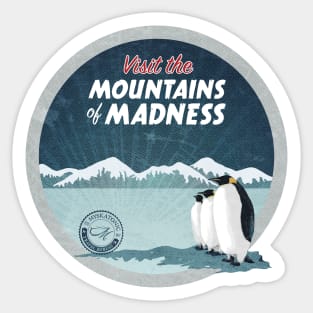 Visit the Mountains of Madness Sticker